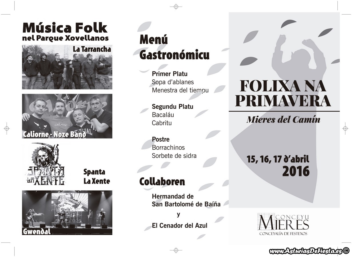 Folixa Na Primavera programa ...